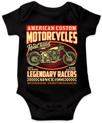 printfashion american motorcycle - Baba Body - Fekete (13723090)