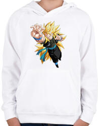 printfashion Dragonball Z - Gyerek kapucnis pulóver - Fehér (2103191)