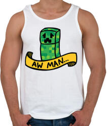 printfashion Aw man - Férfi atléta - Fehér (2310237)