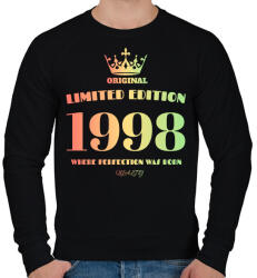 printfashion 1998 - Férfi pulóver - Fekete (4468842)