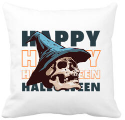printfashion Haláli Halloween - Párnahuzat, Díszpárnahuzat - Fehér (14660106)