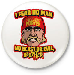 printfashion I fear no man - Kitűző, hűtőmágnes - Fehér (3087420)