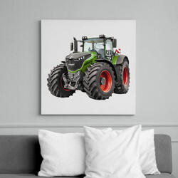 printfashion Traktor - Vászonkép - Fehér (6636630)