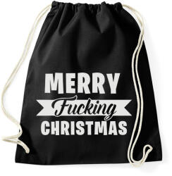 printfashion Merry Fcking Christmas 2 - Sportzsák, Tornazsák - Fekete (2070876)