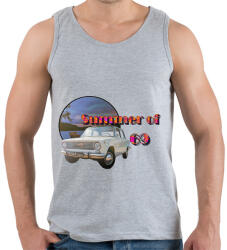 printfashion Summer of 69 - Férfi atléta - Sport szürke (2821177)
