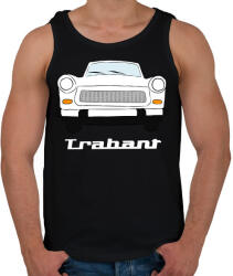 printfashion Trabant - Férfi atléta - Fekete (4821617)