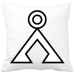 printfashion Tauri - Párnahuzat, Díszpárnahuzat - Fehér (490977)