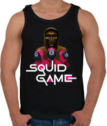 printfashion Squid game - Nyerd meg az életed 06 - Férfi atléta - Fekete (5516085)