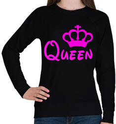 printfashion Queen - Női pulóver - Fekete (913137)