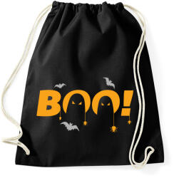 printfashion Halloween Boo! - Sportzsák, Tornazsák - Fekete (1067584)
