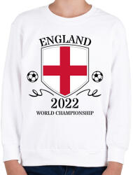 printfashion England 2022 - Gyerek pulóver - Fehér (10794885)