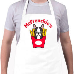 printfashion mcfrenchie - Kötény - Fehér (10883254)
