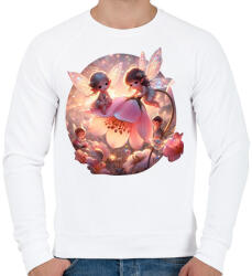 printfashion Tündérek - Férfi pulóver - Fehér (14847841)