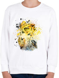 printfashion owl - Gyerek pulóver - Fehér (1942472)