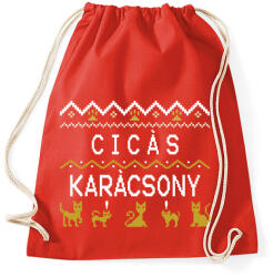 printfashion CICÁS KARÁCSONY - Sportzsák, Tornazsák - Piros (10147832)