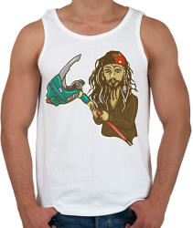 printfashion Jack S. Fortnite skin - Férfi atléta - Fehér (2002620)