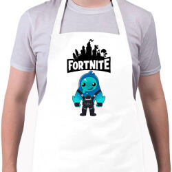 printfashion Fortnite rippley - Kötény - Fehér (4909375)