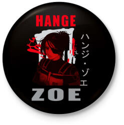 printfashion HANGE ZOE - Kitűző, hűtőmágnes - Fekete (5566305)