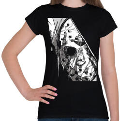 printfashion Jason Voorhees 3 - Női póló - Fekete (5562562)