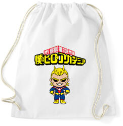 printfashion My hero academia All Might - Sportzsák, Tornazsák - Fehér (1829173)