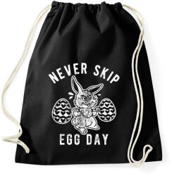 printfashion (L)egg day - Sportzsák, Tornazsák - Fekete (15877698)