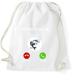 printfashion HÍVNAK A HALAK - Sportzsák, Tornazsák - Fehér (11514238)