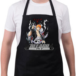 printfashion Bleach Kurosaki Ichigo Bankai - Kötény - Fekete (16440678)