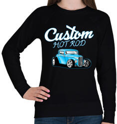 printfashion Classic car - Női pulóver - Fekete (4237709)