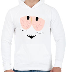 printfashion South Park - Férfi kapucnis pulóver - Fehér (1667593)