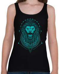 printfashion Szent oroszlán - Női atléta - Fekete (2308374)