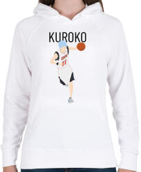 printfashion Kuroko no Basket - Kuroko - Női kapucnis pulóver - Fehér (6568996)