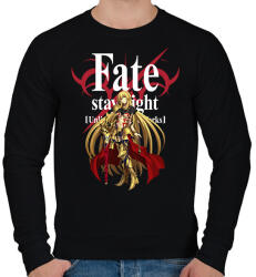 printfashion Fate stay night - Férfi pulóver - Fekete (2861096)