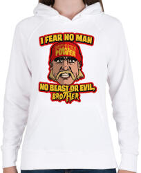 printfashion I fear no man - Női kapucnis pulóver - Fehér (2303064)