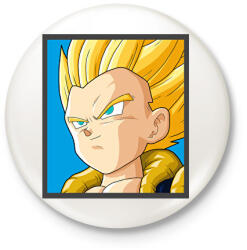 printfashion Dragon ball karakterek12 - Kitűző, hűtőmágnes - Fehér (12594899)