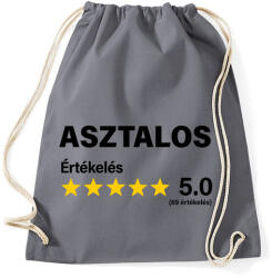 printfashion Asztalos Értékelés ***** 5.0 (69 értékelés) - Sportzsák, Tornazsák - Grafitszürke (16422712)
