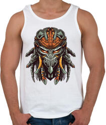 printfashion Predator - Férfi atléta - Fehér (14060289)