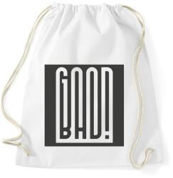 printfashion Good-bad - minden rosszban van valami jó - Sportzsák, Tornazsák - Fehér (4743224)
