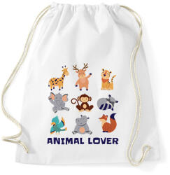 printfashion Animal lover - Sportzsák, Tornazsák - Fehér (14268938)
