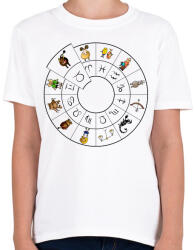 printfashion Bika - Gyerek póló - Fehér (868073)