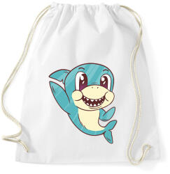 printfashion Baby shark - Sportzsák, Tornazsák - Fehér (6348930)