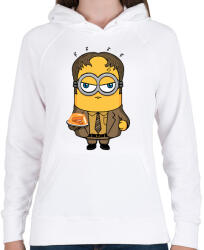 printfashion Minions - Női kapucnis pulóver - Fehér (4342394)
