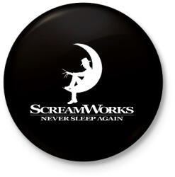 printfashion elm - Kitűző, hűtőmágnes - Fekete (10418135)