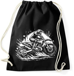 printfashion Motocross - Sportzsák, Tornazsák - Fekete (16734019)