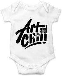 printfashion Art and chill! - Baba Body - Fehér (1920096)