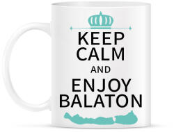 printfashion Keep Calm and Enjoy Balaton - Bögre - Fehér (7349400)