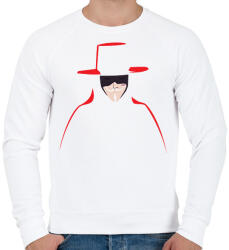 printfashion Vendetta - Férfi pulóver - Fehér (2891273)