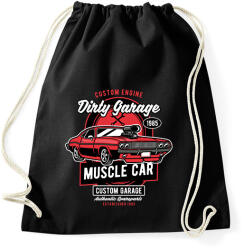 printfashion Muscle car - Sportzsák, Tornazsák - Fekete (13890344)