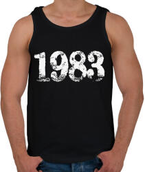 printfashion 1983 - Férfi atléta - Fekete (6196291)