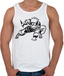 printfashion Naruto - Férfi atléta - Fehér (1716421)