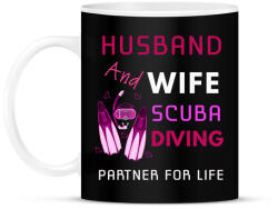 printfashion HUSBAND AND WIFE - Bögre - Fekete (2107184)